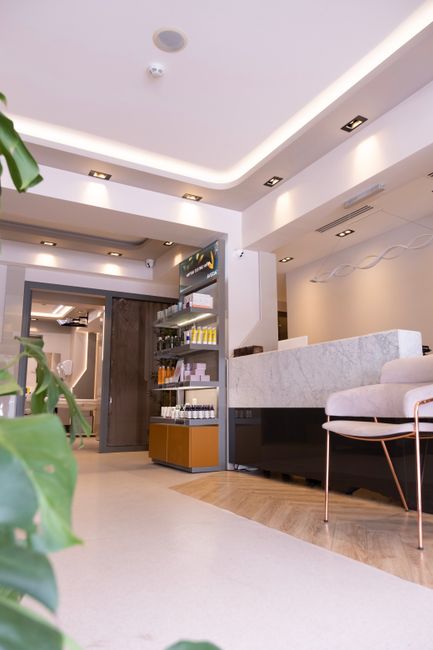 Bloom Beauty tágas szalon enteriőr