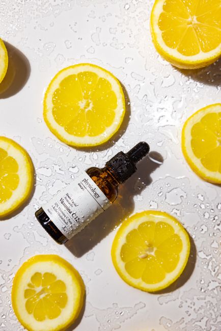 C-vitamin szérum üvegcse