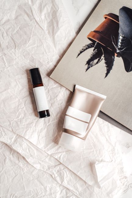Bőrápolási flatlay