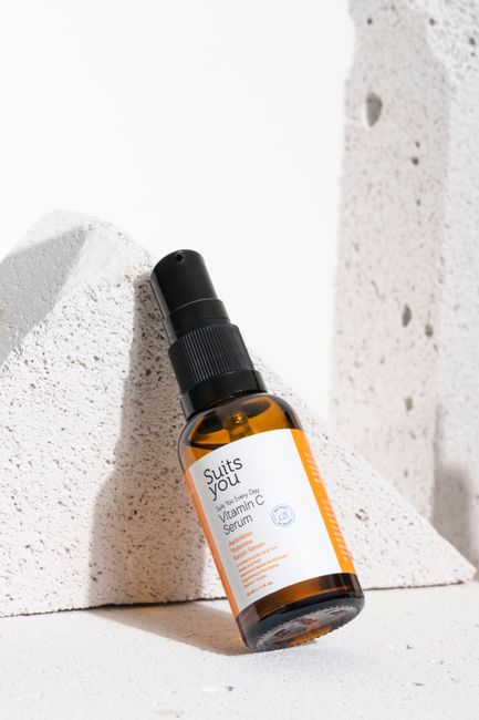 C-vitamin szérum üvegcse
